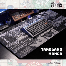 Load image into Gallery viewer, Takoland Desk Mat | Takoyakeys x Input Universe