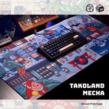 Load image into Gallery viewer, Takoland Desk Mat | Takoyakeys x Input Universe