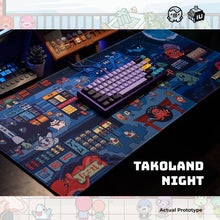 Load image into Gallery viewer, Takoland Desk Mat | Takoyakeys x Input Universe