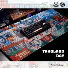 Load image into Gallery viewer, Takoland Desk Mat | Takoyakeys x Input Universe
